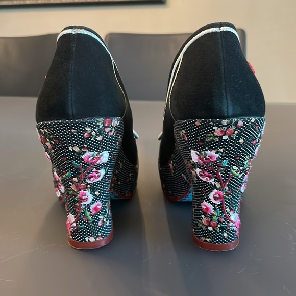 Irregular Choice Velvet Heels - Picture 3 of 7
